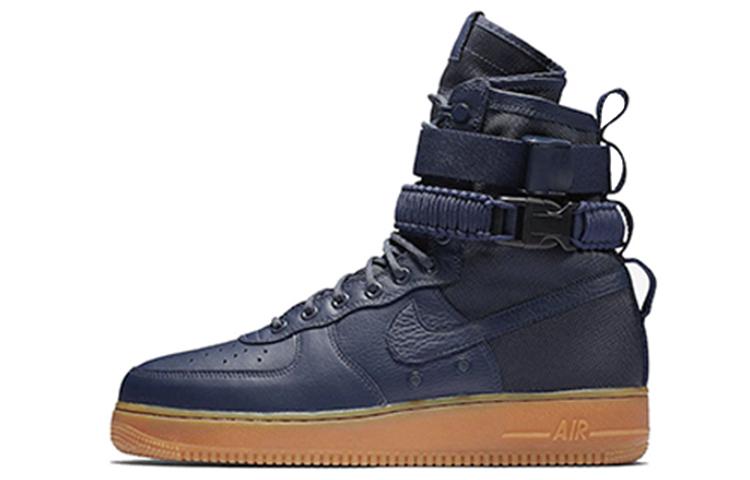 Nike Sf Air Force 1 High Navy Gum 864024-400