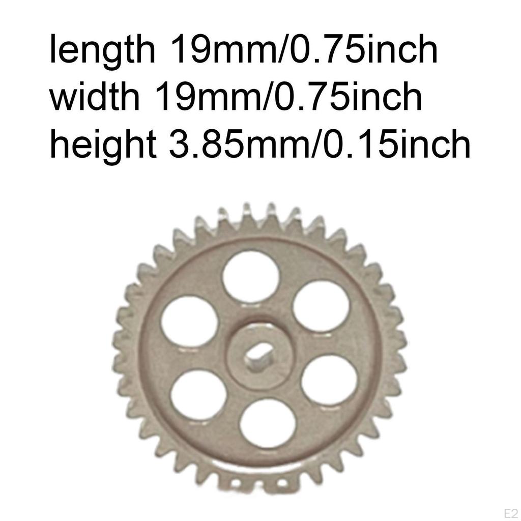 Reduction Gear Aluminum 1.8G 19mm Diameter M0.5 34T Upgrade for 1/24 244016 Replace Parts Easily
