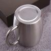 Stainless Steel Thermal Cup Mug for Office Tea Leak-Proof with Lid Coffee Beer Travel Camping Home Tumbler Drinkware 300/420ml