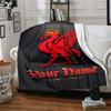 Liverpool Customize Text Blanket Gift Customizable Blanket Comfortable Perfect for Nap Chair Home Decor Picnics All-Season Use