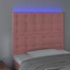 VidaXL LED Headboard Bedroom Furniture Single Bed Accessory Headboard Bed Frame Interior Pink 3122905