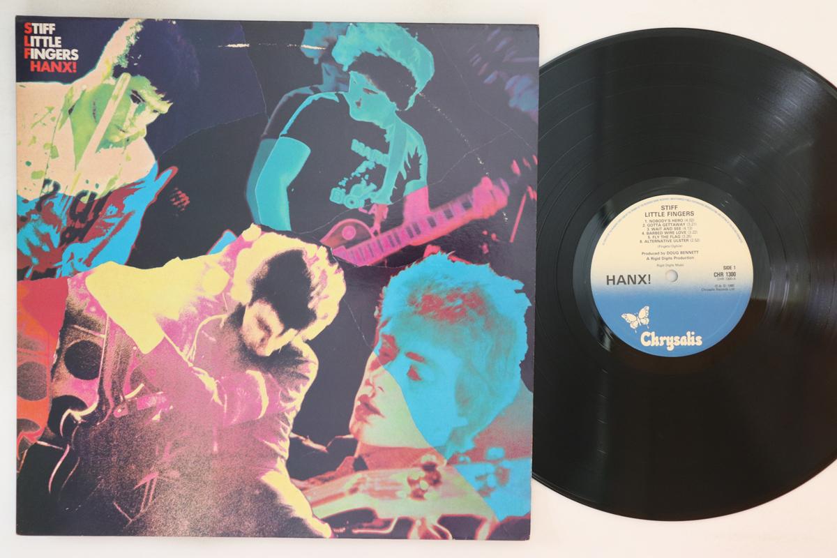 

LP Record STIFF LITTLE FINGERS - Hanx! CHR1300 CHRYSALIS 1980 UK Rock Used