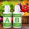 A And B Hydroponic Nutrients Liquid All Purpose Fertilizer Solution Kit For Garden Growing Vegetable Fruit Plant Flowers