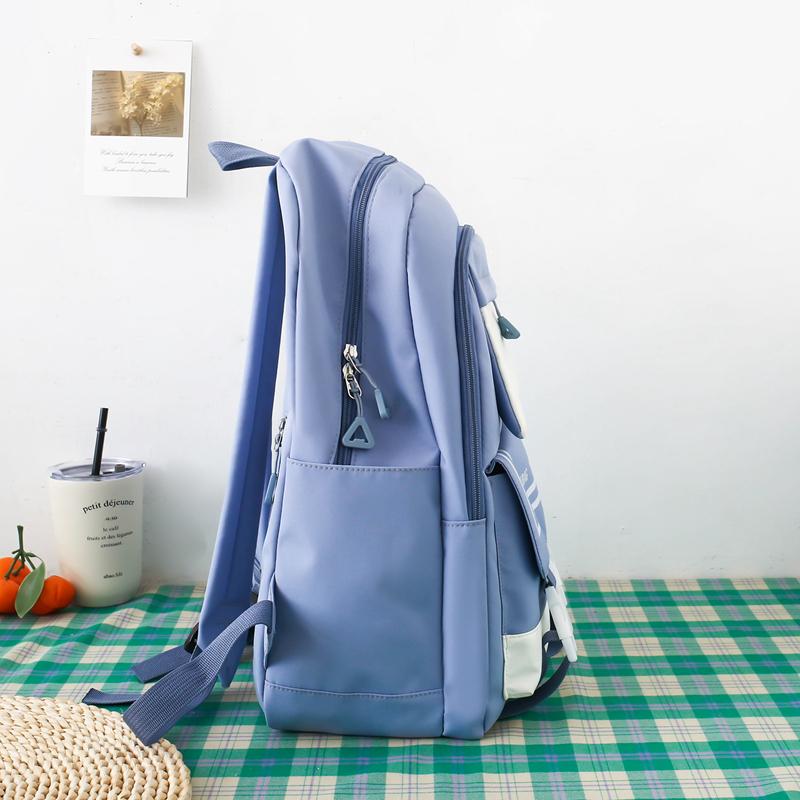 Four-Piece Backpack Set Schoolbag Large Capacity Backpack for Primary and Secondary School Students