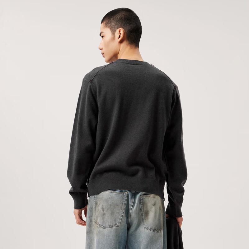 CROQUIS Men's Casual Long-Sleeve Knit Sweater