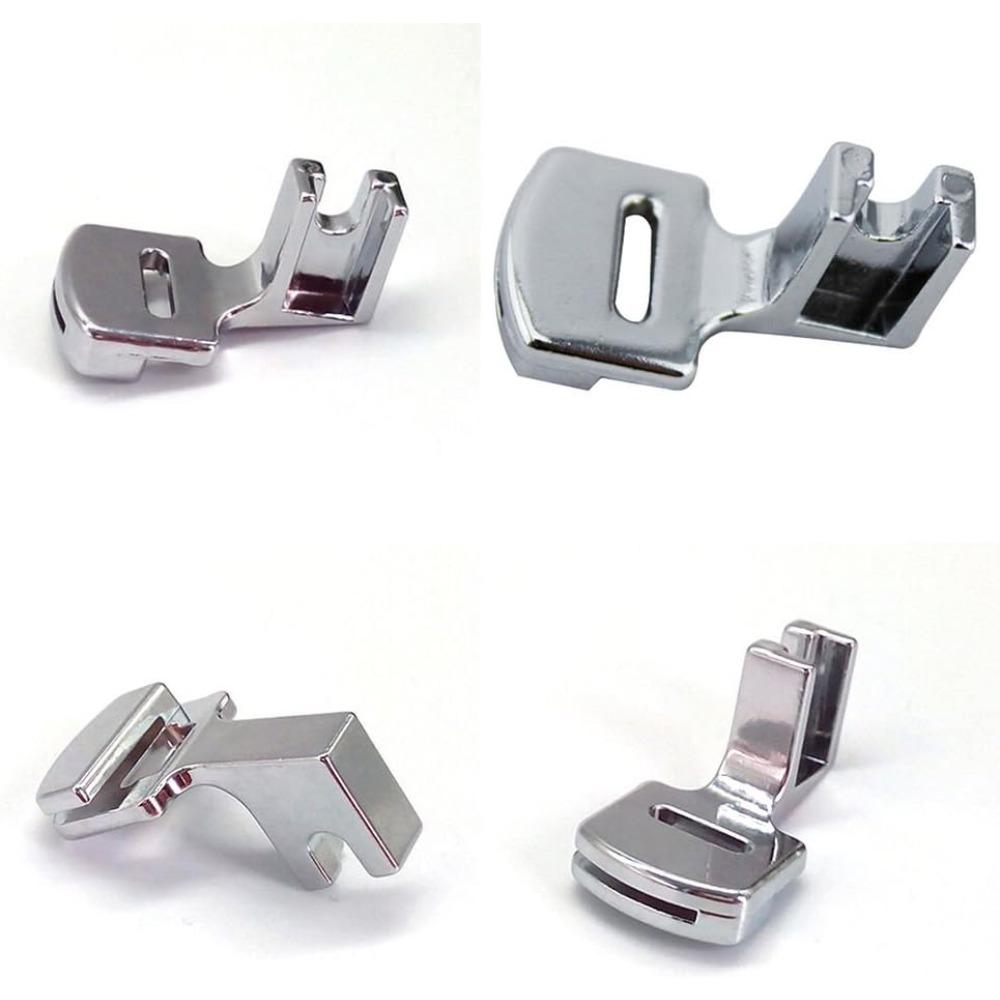 

4 шт. Лапка для разглаживания складок для швейной машины Тонкий материал Лапка для разглаживания складок Электрические швейные машины Аксессуары и инструменты