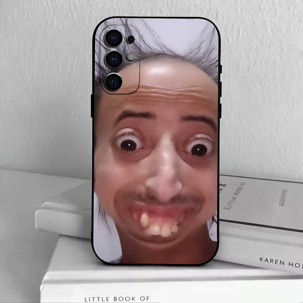 D--funny emojis  Phone Case Black Silicone Soft For Samsung S25,S24,S21,S22,S23,S30,Ultra,S20,Plus,Fe,Lite