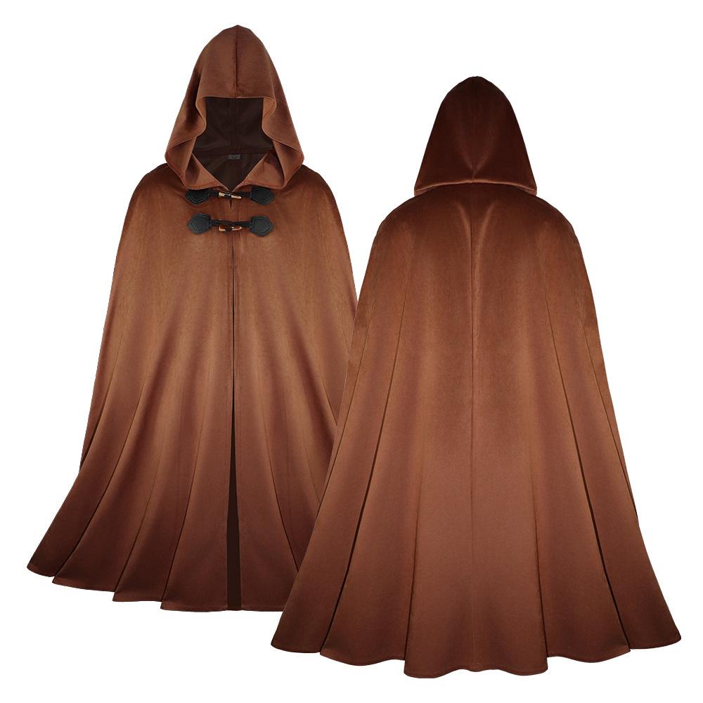 Orta Çağ, Hollanda Kadifesi, Cadılar Bayramı Kapüşonlu Savaş Çadırı, Pelerin, Korsan Korucu, Savaşçı, Cosplay Karakteri, Cosplay Kostümü