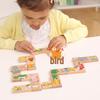 Animal Cognition Wooden Domino Puzzle - Educational Jigsaw for Children