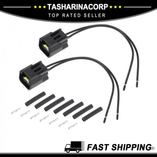 2 Pcs Camshaft Position Sensor Connector Plug Pigtail Wiring harness for Ford