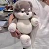 Creative Gift Soft Pig Stuffed Animal Plush Pillow Emotional Support Cute Plush Toy 17.7inch Stuffed Animals Plush