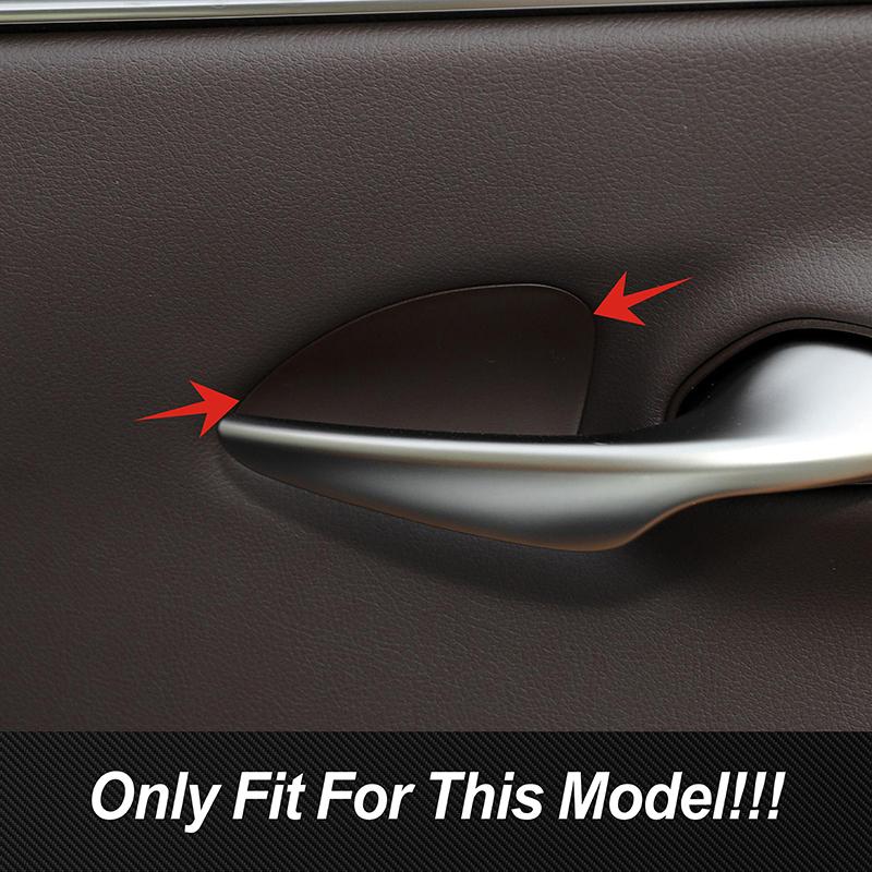 Accesorii pentru mașină, mânerul ușii interioare, capacul bolului, ornamente decorative, model din fibră de carbon, autocolant pentru Lexus ES 2018- Interior