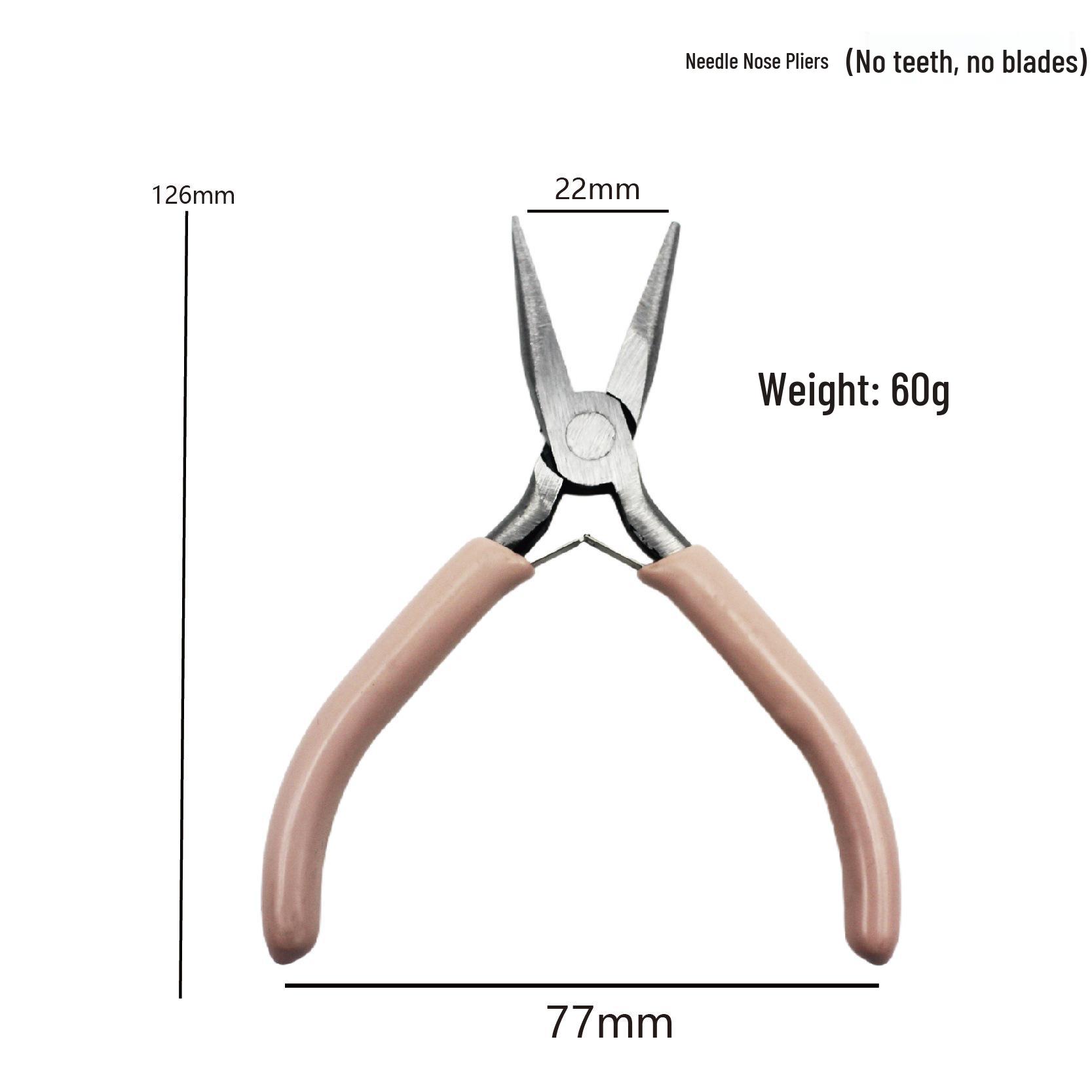 DIY Jewelry Mini Needle Nose and Diagonal Pliers - 5 Inch, Steel Wire, Free Shipping