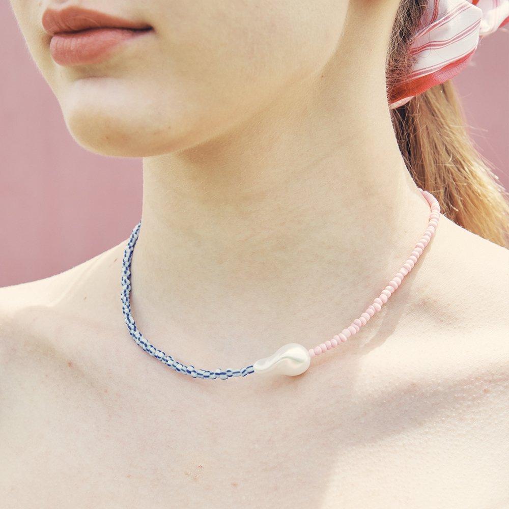 Baroque Pearl Beads Necklace_Vh2336Ne021B