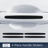 Reflective Door Handle Protective Strip Anti Scratch Anti Scratch Accessories  Door Bowl