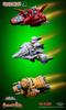 ToyBase Super Robot Wars SRL-01 Getter Akaoni Action Figure, 13.5cm Tall, Painted, Fully Assembled, Steel Romantic Factory Model [Parallel Import]