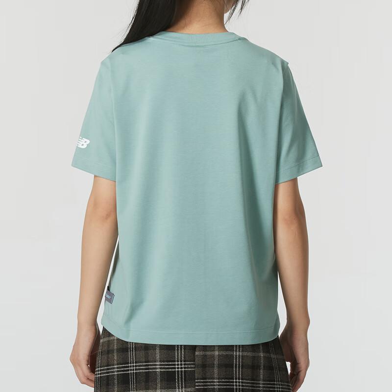 New Balance T Shirt Women's Light Green NEE36042-EMD