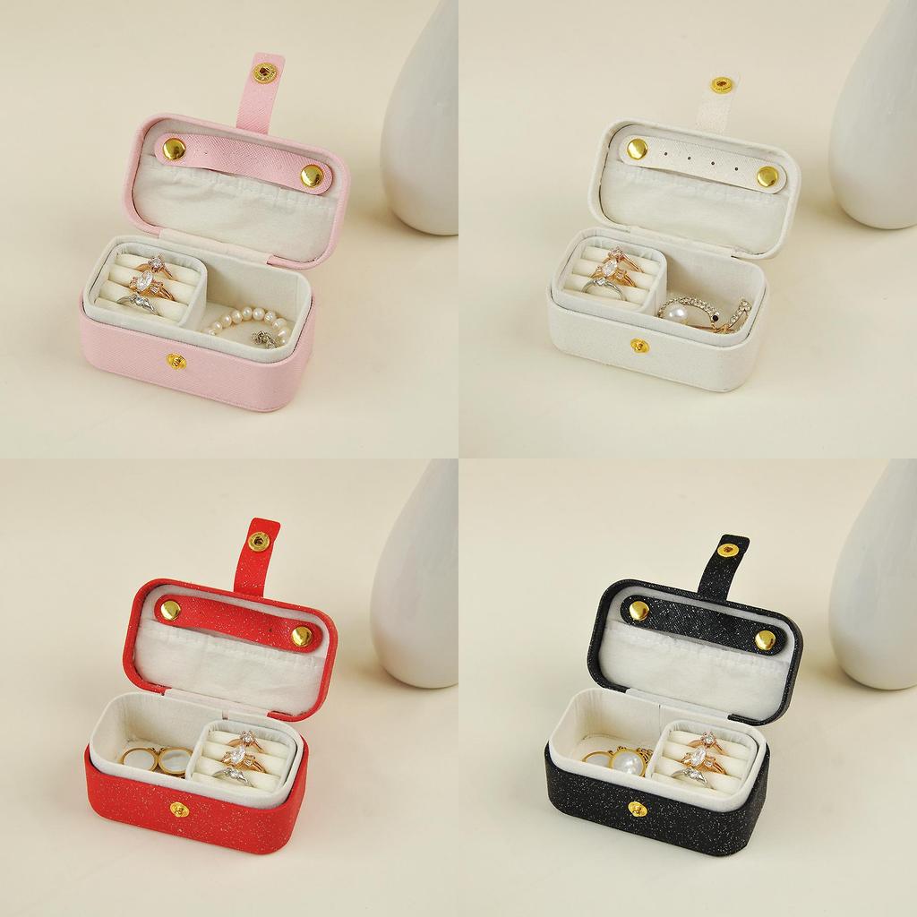 Jewelry Storage Box With Abs Material For Travel And Gift Use