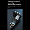K29 Car Charger Adapter Fast Charging Digital Display 3 In 1 Cigarette Lighter Socket Splitter Charger