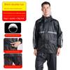 Cycling Rain Poncho Two-Piece Rain Pants Women's Raincoat and Rain Pants Two-Piece Set Plus Size Travel Set New Construction Style One-Piece Rain Suit