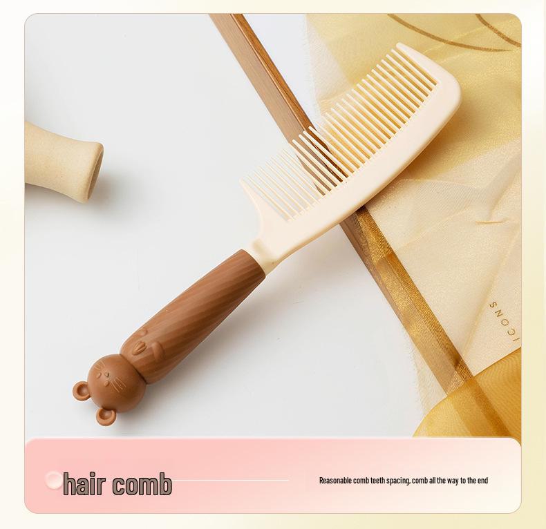 

Унисекс милый котик воздушный массажный набор расчесок для волос - 4 предмета пластиковый набор для укладки