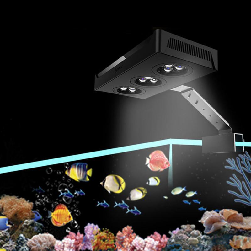 30W/40W Full Spectrum Nano Aquarium Light Aquarium Saltwater LED Lighting System Touch Control Coral Reef Fish Tank Lamp