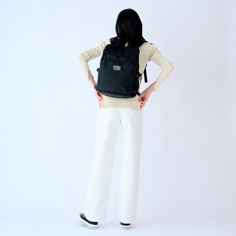 [Fredrick Packers] 420D BACKPACK MELL Travel Backpack Rucksack for Men and Women, Black