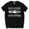 Women Men Tshirt Harajuku Siouxsie and The Banshees Men T Shirt Cool Goth Punk Eyes Graphic Tshirts The Cure Ropa Hombre#Color