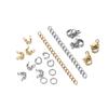 1Box Stainless Steel Lobster Clasps Open Jump Rings Crimp Beads Caps Set For Diy Bracelet Necklace  Jewelry Making Accessories