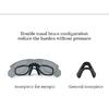 New Polarized Tactical Goggles 3 Lens Set Climbing Glasses Outdoor Sports Windproof Dustproof Safety Protective Glasses Eyewear