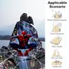 Spider-Man Web Outdoor Flannel Throw Blanket - HD Printed Lightweight Soft Warm All-Season Blanket for Sofa, Bed, Travel, Camping 1203048