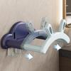 Telescopic Washbasin Rack Wall Mounted Rabbit Ears Storage Shelf Multifunctional No Punching Washbasin Hook