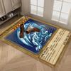 Yu-Gi-Oh MONSTER CARD Floor Carpet Anti-slip Absorb Water Long Strip Cushion Bedroon Mat Welcome Rug