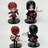 12th Gen Naruto Q Version Figures: Set of 6 Naruto and Obito Cake Decorations, Car Toys, and Ornaments