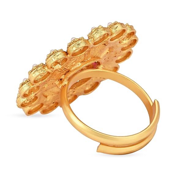 Růžovým zlatem plátované Valentýnské speciální stylové nejnovější módní designové květinové CZ prsteny s americkým diamantem nastavitelné pro ženy a dívky