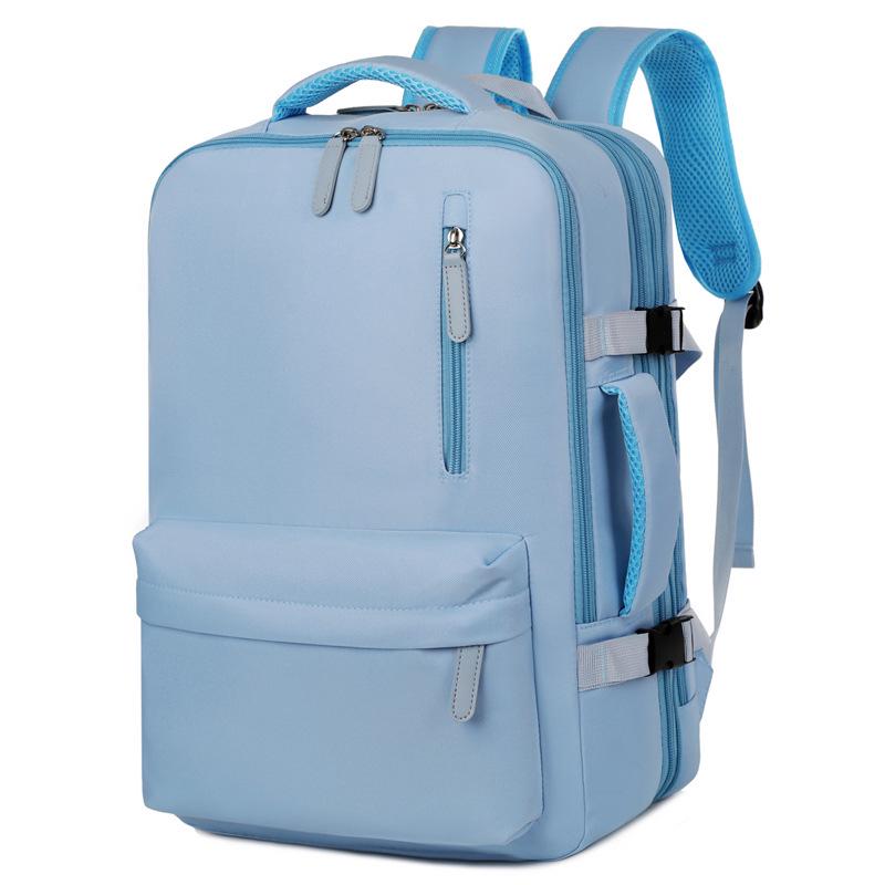 

Lightweight Large-Capacity Backpack for Men & Women - Versatile for Business Trips, Short Travel, & Students синий