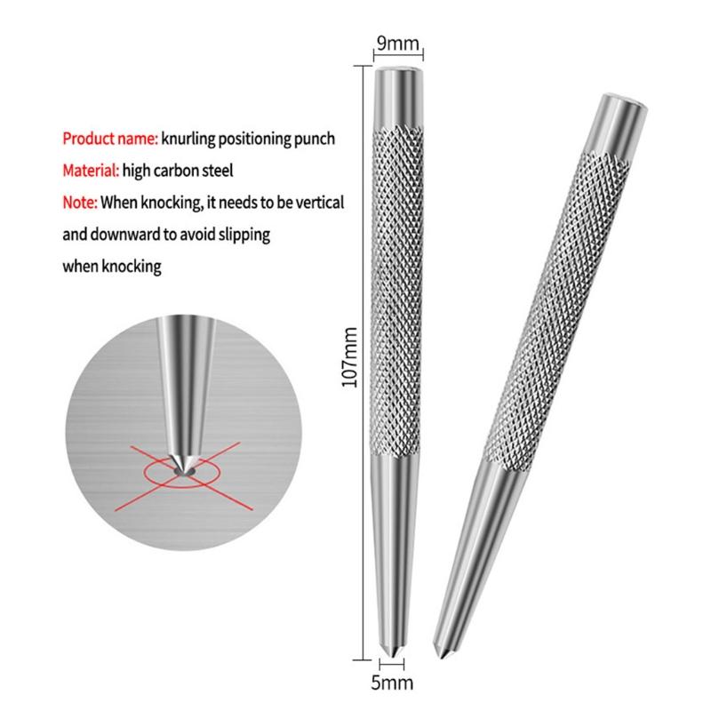 5 In Heavy Duty Automatic Center Punch Perfect Automatic Center Punch for Metal
