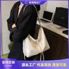 Premium Soft Leather Underarm Bag Commute To Work Large Capacity Women's Bag Niche Tote Bag Shoulder Bag Messenger Bag