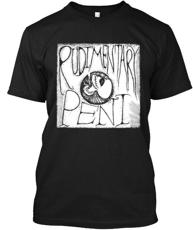 Limited New Popular Rudimentary Peni British Music Art Graphic Unisex T-shirt