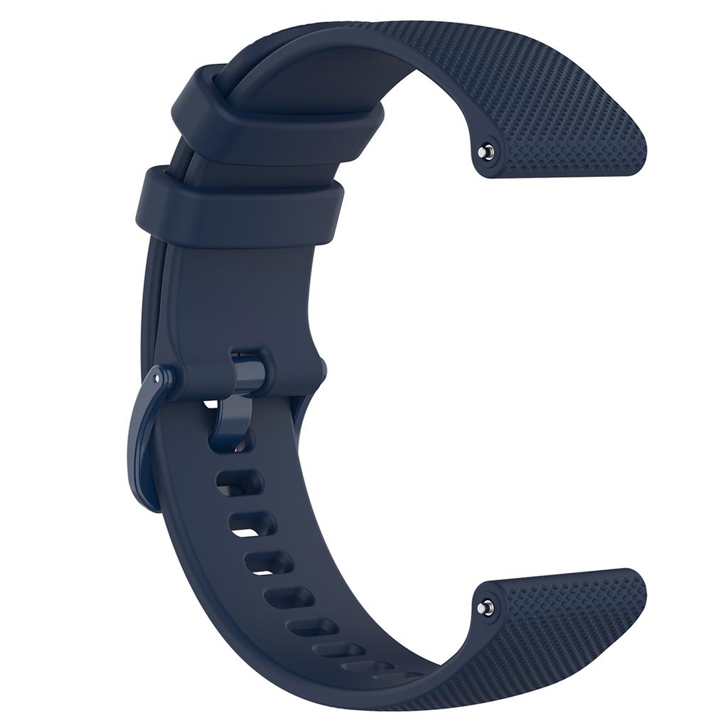 18mm Watch Band for Garmin Vivomove 3S/GarminMove 3S/Vivoactive 4S 40mm 45mm/GarminActive S Grid Texture Silicone Strap