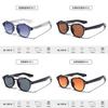 Vintage Pilot Style Sunglasses Men Uv400 Sun Protective Glasses For Riding And Parties