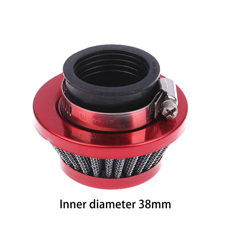 1 Piece Push Mini Moto Pocket Bike Atv Quad Motorcycle Parts Universal 35Mm-60Mm Air Filter Clearner For Gas Motorized Bicycle