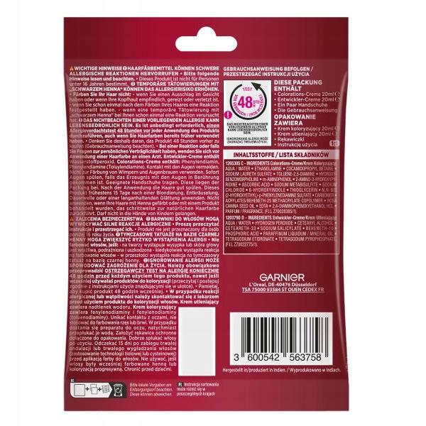 Garnier Color Sensation Color Retouch Hair Coloring Shampoo, No