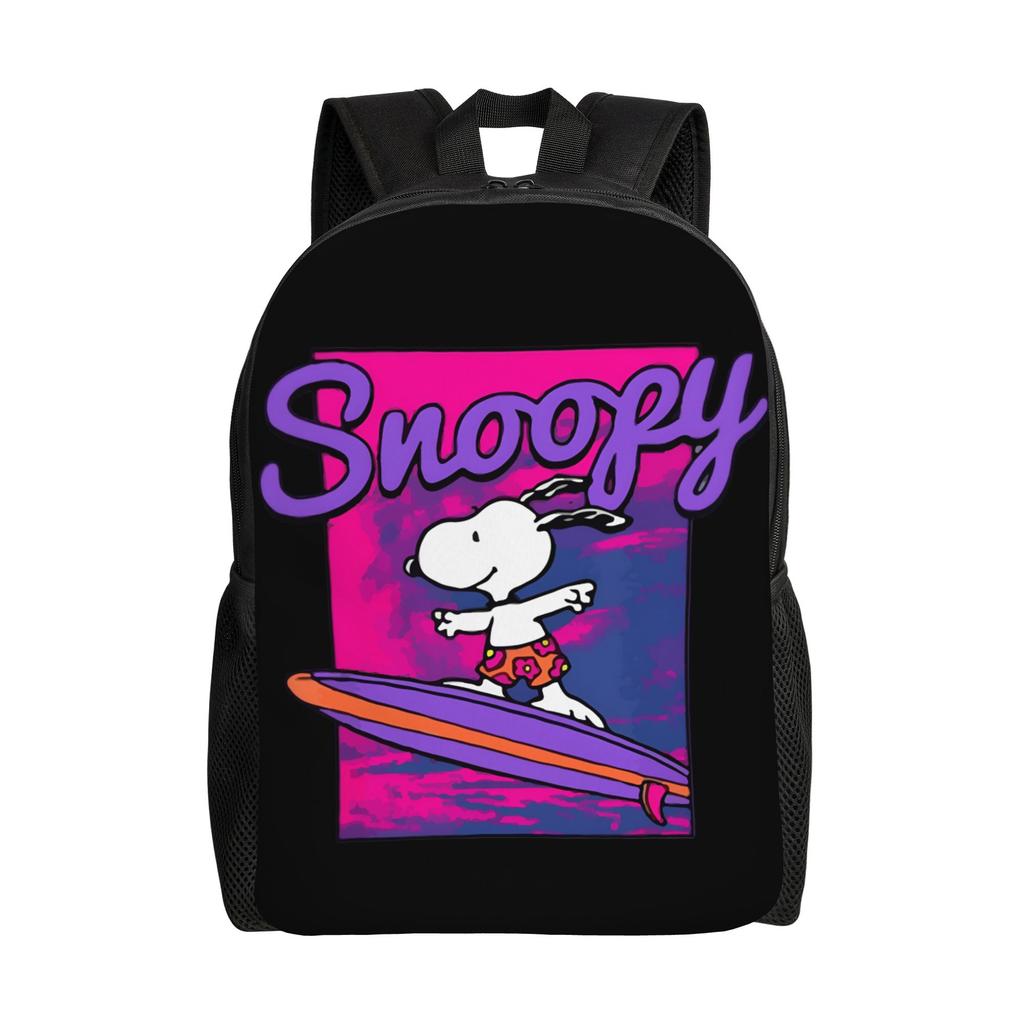 S-Snoopies Backpacks for Men Women Waterproof School College Manga Bag Print Bookbag