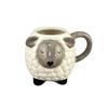 3D Cartoon Sheep Ceramic Mug Cute Animal Coffee Cup 500-600ml Daily Use