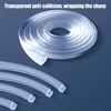 300CM U-Shaped Transparent Table Edge Protector Cuttable Glass Edge Protection Anti-collision Strip Cabinets Furniture Corner Clear Guard Bumper
