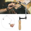 Portable Saw Bow DIY U shaped Saw Bow Jewelry Craft Making Processing Tool(Fixed )