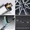 High-end Fully Automatic Tri-fold Umbrella Enlarged Thickened Reinforced Rainproof Men's Business Car-mounted Special Umbrella