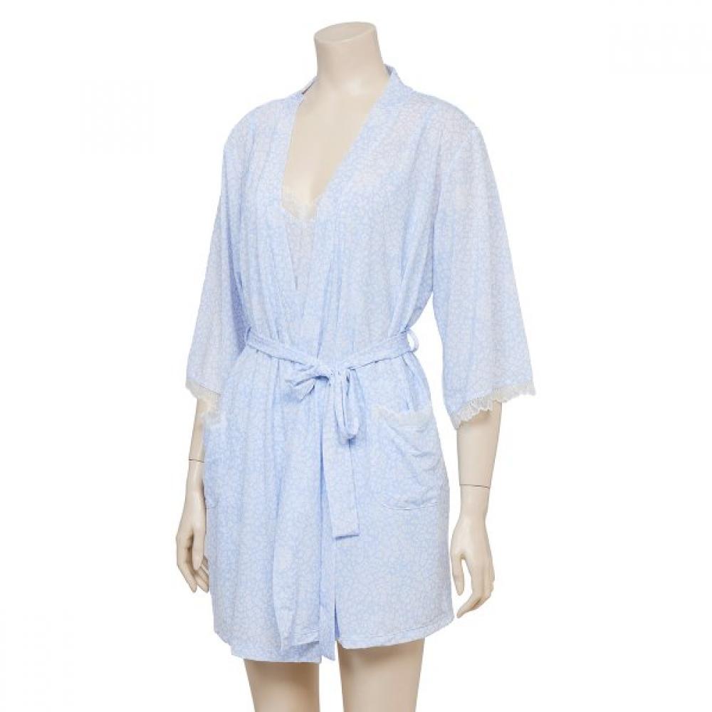 Barbara Flower Print Robe Gown Agw4620r