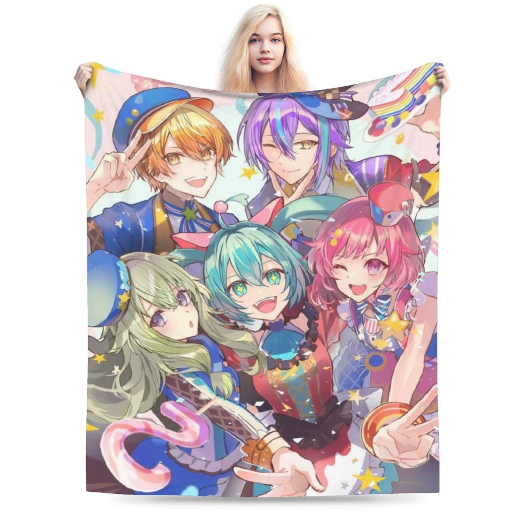 New Rui Kamishiro Blankets Ultra-Soft Fleece Wonderlands x Showtime Comfortable Throw Blanket Machine Washable